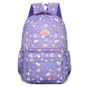 Kids Printing Backpacks Schoolbag Waterproof Children School Bags For Girls