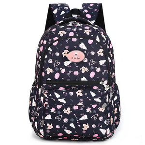 Kids Printing Backpacks Schoolbag Waterproof Children School Bags For Girls