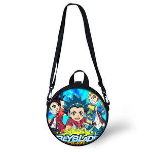 Kids Beblade Pattern School Bags