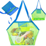 Kids Sand Away Portable Foldable Beach Bags Children Toys Storage Bags