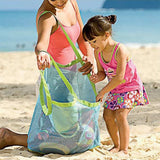 Kids Sand Away Protable Mesh Bag Children Beach Toys Clothes Towel Bag