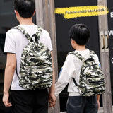 Kids School Backpack Camouflage Daypack Christmas Gifts Boys Girls