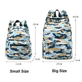 Kids School Backpack Camouflage Daypack Christmas Gifts Boys Girls