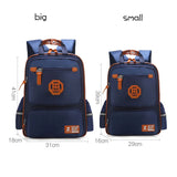 Boys School Backpack Orthopedic Waterproof Nylon Bookbag