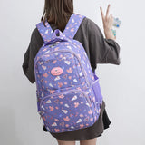 Printed Waterproof Kids Schoolbag Backpacks for Girls