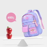 Kids Schoolbag Girl Waterproof Book Bag Cartoon Clouds Backpack
