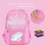 Girls Schoolbags 6-12 Years Primary Backpack Waterproof Knapsack
