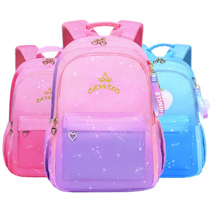 Girls Schoolbags 6-12 Years Primary Backpack Waterproof Knapsack