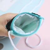 Mermaid Tail Sequins Coin Bag Kids Mini Shoulder Purse Zipper Coin Purse