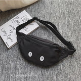 Kids Waist Pack Eyes Chest Bag Boy Girl Adjustable Fanny Belt Bags