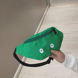 Kids Waist Pack Eyes Chest Bag Boy Girl Adjustable Fanny Children's Sh