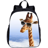 3D Print Kids Zoo Animal Backpack Cat Dog Giraffe