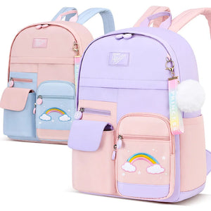 Kids Princess Backpack Orthopedic School Bags for Girls