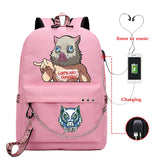 Kimetsu No Yaiba Inosuke Anti-theft Backpack
