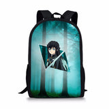 Kimetsu No Yaiba Print Backpack Casual Children's Knapsack