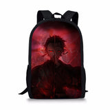 Kimetsu No Yaiba Backpack for Kid School Bag Teenage Girl Travel
