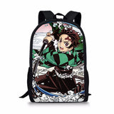 Kimetsu No Yaiba Backpack for Kid School Bag Teenage Girl Travel