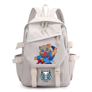Demon Slayer Manga Hip Hop School Backpack Student Bag