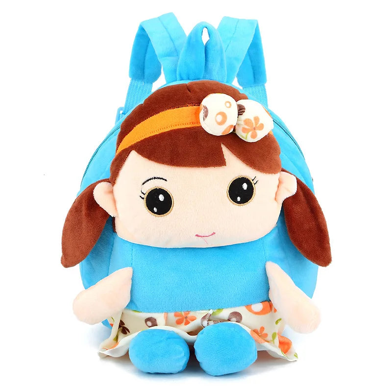 Kindergarten Backpack Girls Baby Cartoon Toy School Bag