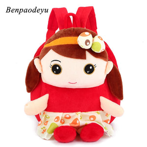 Kindergarten Backpack Girls Baby Cartoon Toy School Bag
