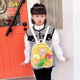 Personalized Cartoon Animal Backpack for Kids, Age 1-6