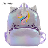 Unicorn Kindergarten School Bag for Girls Kids Backpacks