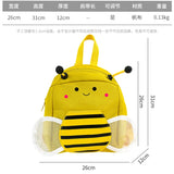 Kindergarten Schoolbag Little Bee Kids Shoulder Bag Male and Female Baby A