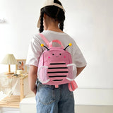 Kindergarten Schoolbag Little Bee Kids Shoulder Bag Male and Female Baby A