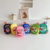 Kindergarten Schoolbag Nylon Baby Bag Cartoon Handsome Boy Girls Travel Backpack