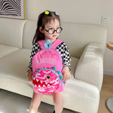 Kindergarten Schoolbag Nylon Baby Bag Cartoon Handsome Boy Girls Travel Backpack