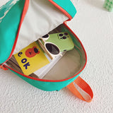 Kindergarten Schoolbag Nylon Baby Bag Cartoon Handsome Boy Girls Travel Backpack