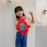 Kindergarten Travel Schoolbag Children's Anti-lost Rope Boy and Girl Cartoon Bab