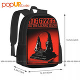 King Gizzard World Tour 01 Backpack Foldable 3D Printing