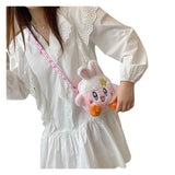 Kirbystar 88741 Anime Plush Shoulder Bag Cartoon Tote Handbag