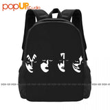 Kiss Band Masks Backpack Large Capacity Print Beach Bag