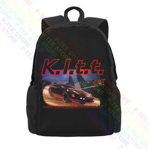 Knight Rider Symbol Car Large Capacity Backpack
