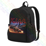 Knight Rider Symbol Car Large Capacity Backpack