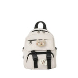 Kitten Women Backpack Fish Shoulders Bags Canvas Small School Bags