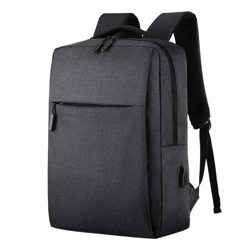 Anti Theft Travel Backpack USB Laptop Bag