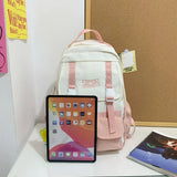 Casual Knapsack Backpack Women Solid Female Travel Bag