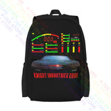 Knight Rider Kitt Dashboard Backpack