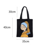 Knitted Bag Teen Girl Square Casual Handbag All-match Small Fresh Girls Bag