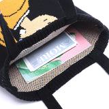 Knitted Bag Teen Girl Square Casual Handbag All-match Small Fresh Girls Bag