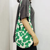 Knitted Handbags Crochet Tote Shoulder Bag Book Storage Casual Shopping