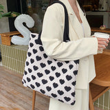 Knitted Shoulder Bag Large-capacity Casual Tote Bag