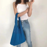 Vintage Knitted Beach Bag Bohemian Summer Shoulder Bag