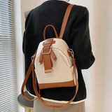 Knitting Letter Women Small Backpack School Bag for Teenager Girls