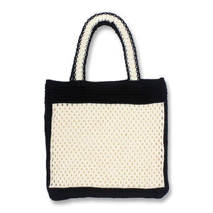 Hollowed-out Knitting Shoulder Bag for Women