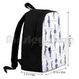 Maritime Marine Knots Outdoor Hiking Backpack Navy Climbing Sports Bag