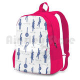 Maritime Marine Knots Outdoor Hiking Backpack Navy Climbing Sports Bag